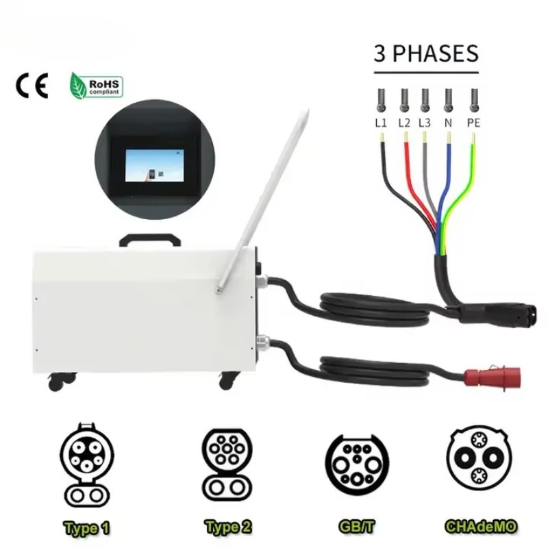20KW-40KW Portable Charging Pi - Portable Dc Fast Charger 20Kw Ccs2 recension och pris