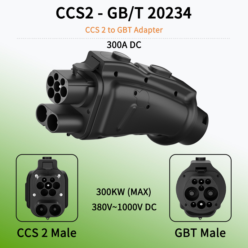 WUFEN For All Car Charge EV Ad - Gb/T To Ccs2 200A Fast Charging Adapter recension och pris