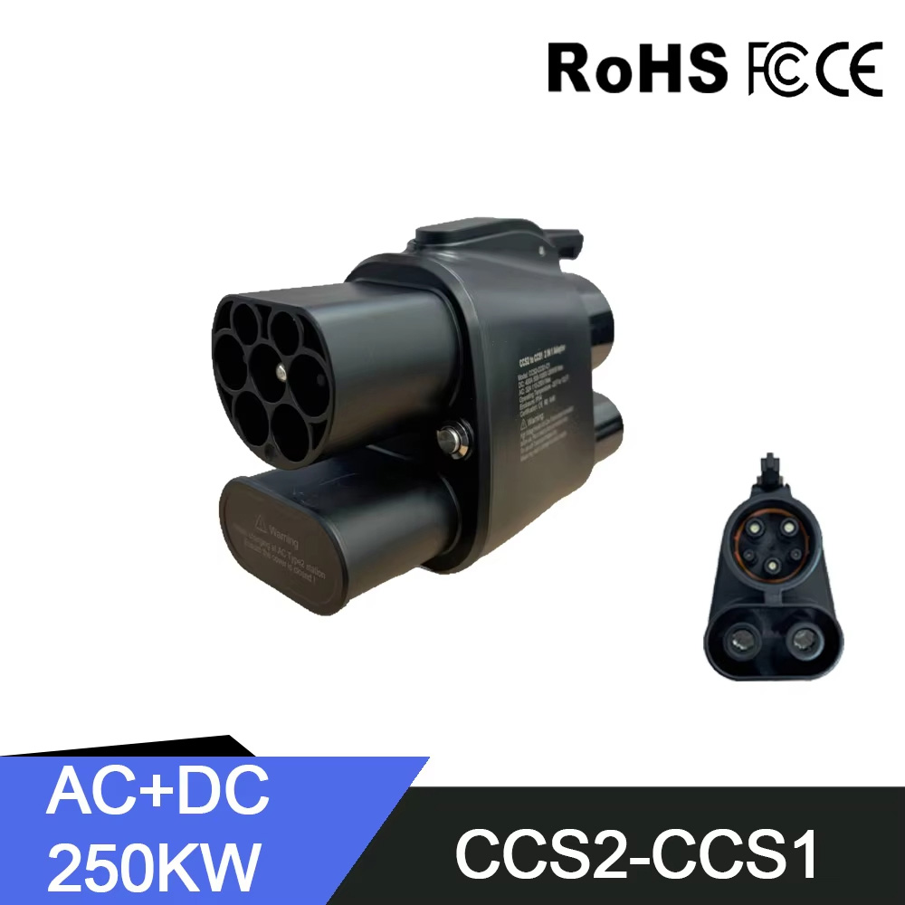 CCS2 to CCS1 EV Fast Charging  - Ccs2 To Ccs1 Fast Charge Adapter 250Kw recension och pris