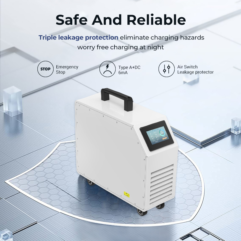 20kw Movable Charging Station  - Portable Dc Fast Charger 20Kw Ccs2 recension och pris